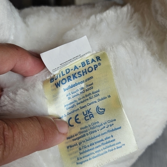 Build a Bear Harry Potter Wizarding World Hedwig Stuffed Animal Owl Snowy White - Picture 5 of 13